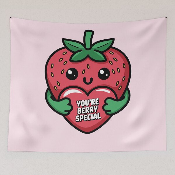 Item preview, You're Berry Special! Cute Strawberry Pun designed and sold by PMCreative.