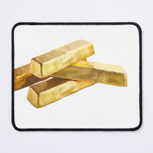 Item preview, Realistic Style Gold Bars, Gold Nuggets, Gold, Stickers, Logo, Illustration, Wall arts, Art Prints and More designed and sold by Kevin Lou.
