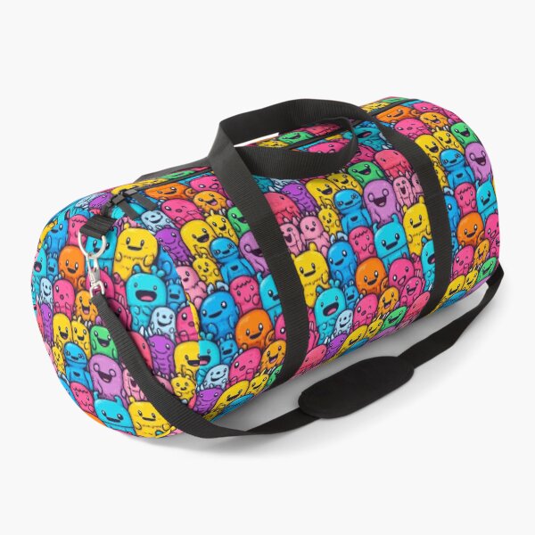 Item preview, Rainbow Monster Mash Creatures Cartoon Doodles designed and sold by Vinson-MFG.