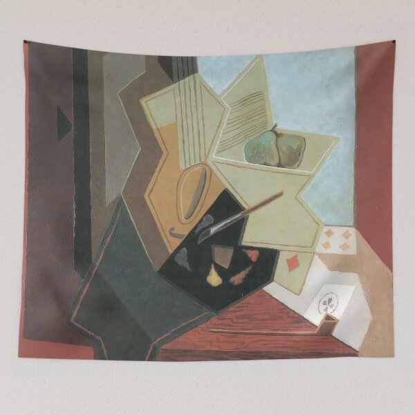 Item preview, juan gris artwork, artist juan gris, juan gris paintings, collage juan gris, juan gris cubism art, juan gris prints designed and sold by rosa-reid.