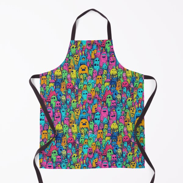 Item preview, Rainbow Monster Mash Creatures Cartoon Doodles designed and sold by Vinson-MFG.