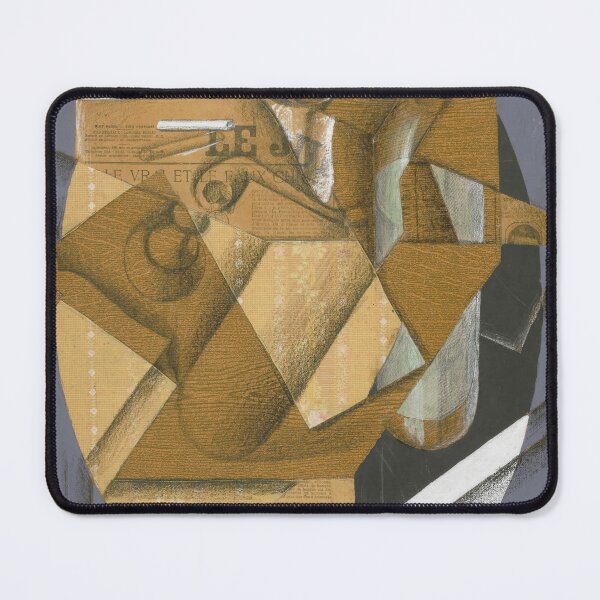 Item preview, juan gris artwork, artist juan gris, juan gris paintings, collage juan gris, juan gris cubism art, juan gris prints designed and sold by rosa-reid.