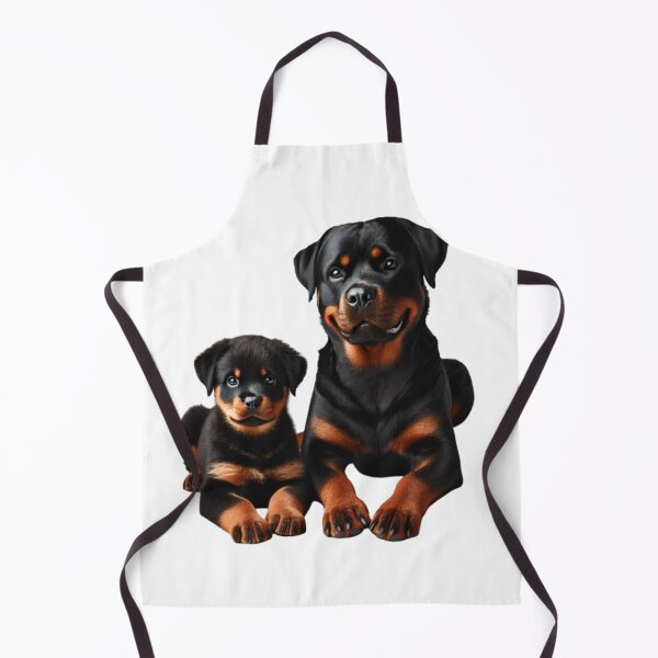 Item preview, Rottweiler Mother and Puppy designed and sold by CardsStudio.