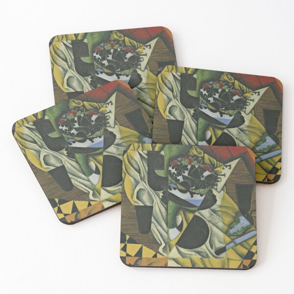 Item preview, juan gris artwork, artist juan gris, juan gris paintings, collage juan gris, juan gris cubism art, juan gris prints designed and sold by rosa-reid.