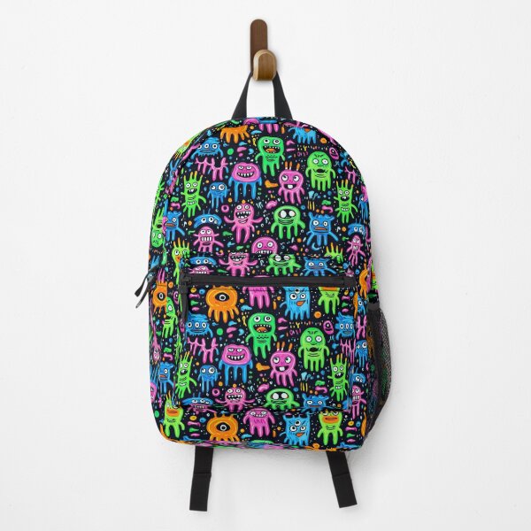 Item preview, Rainbow Monster Mash Creatures Cartoon Doodles designed and sold by Vinson-MFG.