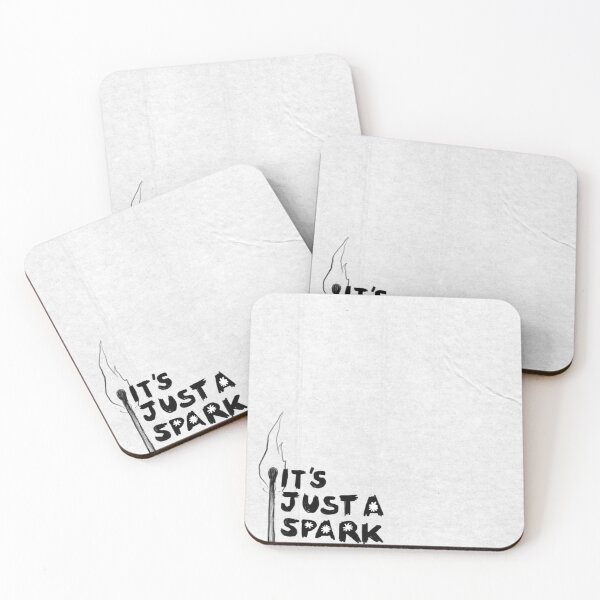 Item preview, It's Just A Spark | Black And White Version designed and sold by ghostieking.