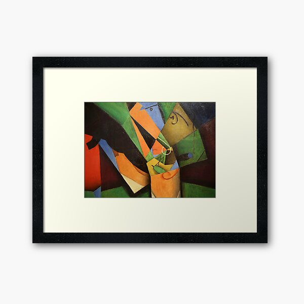Aperçu de l'œuvre oeuvre d'art de juan gris, artiste juan gris, peintures de juan gris, collage juan gris, art cubiste de juan gris, estampes de juan gris créée et vendue par rosa-reid.