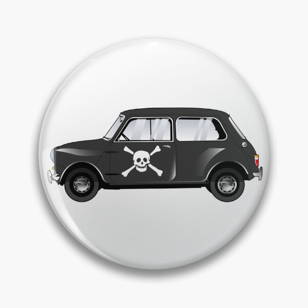 Artikelvorschau, Grafik der Jolly Roger Piratenflagge für Vintage Mini entworfen und verkauft von Hugh Whyte.