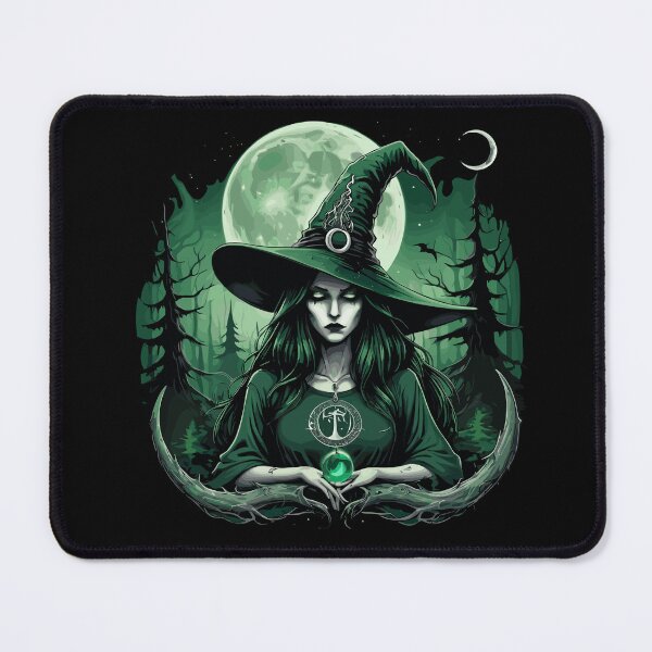 Item preview, crescent moon witch’s hat designed and sold by serriltoweshop.