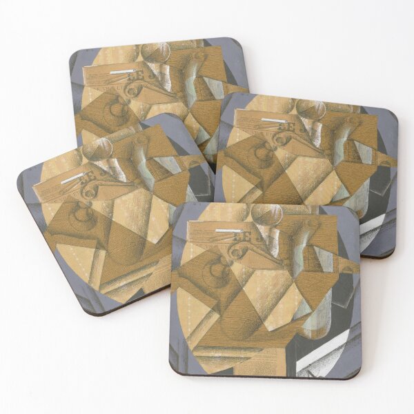 Item preview, juan gris artwork, artist juan gris, juan gris paintings, collage juan gris, juan gris cubism art, juan gris prints designed and sold by rosa-reid.