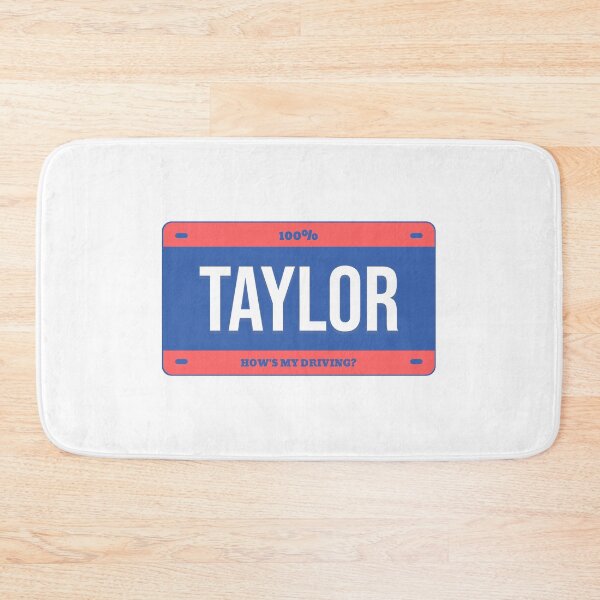 Item preview, Vanity Plate - TAYLOR - 100% designed and sold by MatterOfStyle.