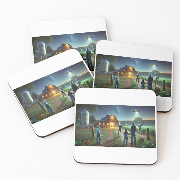Item preview, Farmhouse Alien Encounter designed and sold by Meta2Physical.
