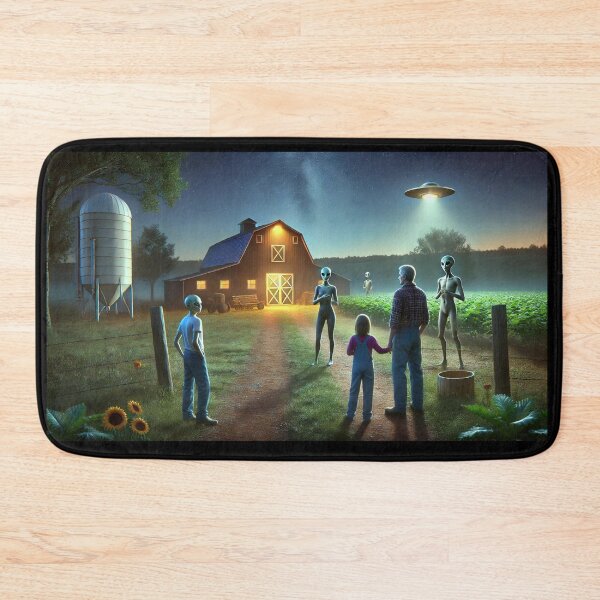 Item preview, Farmhouse Alien Encounter designed and sold by Meta2Physical.