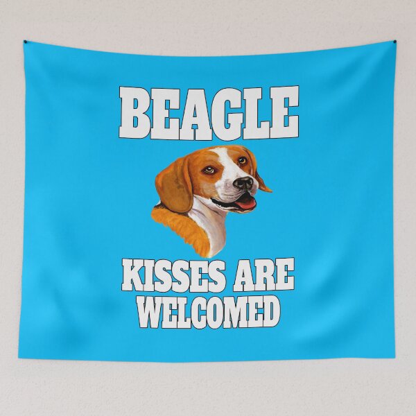 Item preview, Cute Funny Beagle Dog Pet Owner Beagle Kisses Are Welcomed  designed and sold by fantasticdesign.