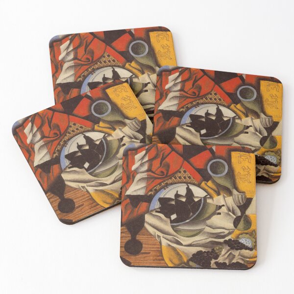 Item preview, juan gris artwork, artist juan gris, juan gris paintings, collage juan gris, juan gris cubism art, juan gris prints designed and sold by rosa-reid.