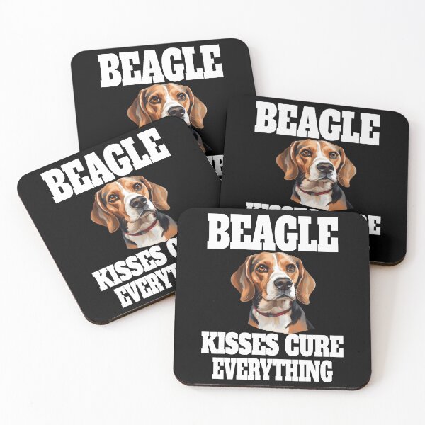 Item preview, Cute Funny Beagle Dog Pet Owner Beagle Kisses Cure Everything  designed and sold by fantasticdesign.
