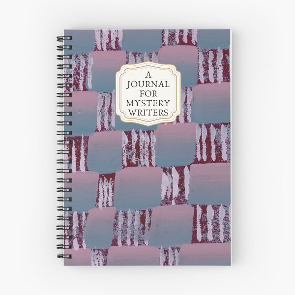Item preview, Abstract Mystery Writers Journal by Jemma Jamie Skidmore - Creative Block Pattern Design designed and sold by Jemma Jamie Skidmore.