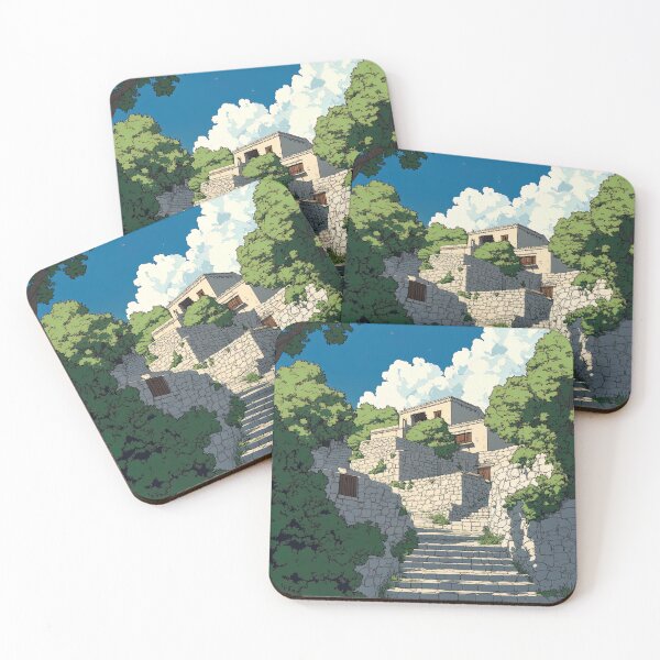 Item preview, El Castillo, Mexico | Anime style designed and sold by ComicsFactory.
