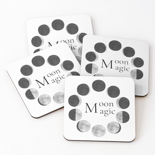 Item preview, Moon magic- phases of moon designed and sold by Kalpa.