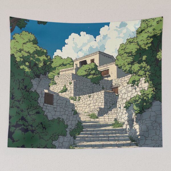 Item preview, El Castillo, Mexico | Anime style designed and sold by ComicsFactory.
