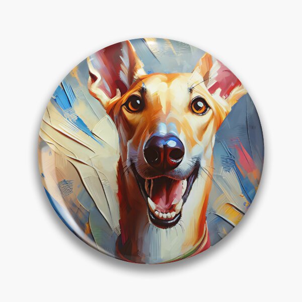 Item preview, Azawakh Dog Acrylic Print Pet Portrait Dog Lovers designed and sold by Puppy Puzzles Plus.