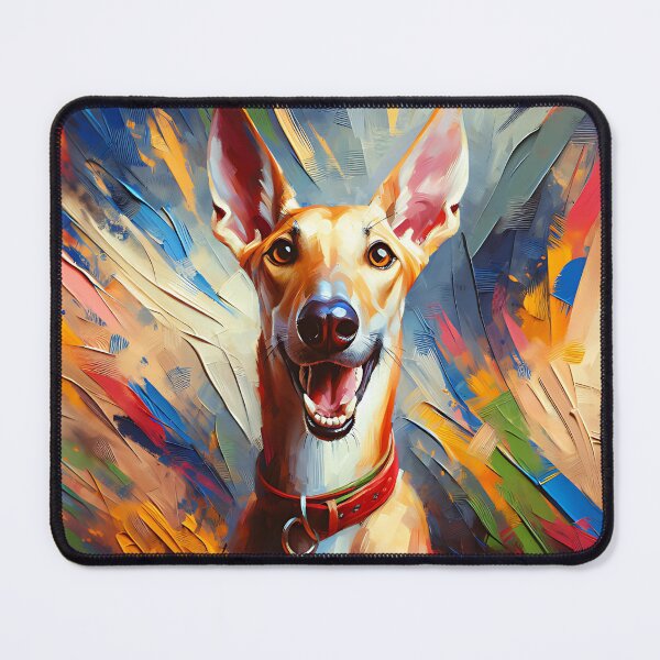 Item preview, Azawakh Dog Acrylic Print Pet Portrait Dog Lovers designed and sold by Puppy Puzzles Plus.