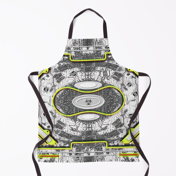 Item preview, conceptual digital illustration firewall interface Reality toxic Cyberpunk style - yellow neon  designed and sold by JVNS.