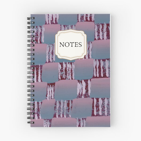 Item preview, Abstract Notes Journal by Jemma Jamie Skidmore - Creative Gradient Block Pattern designed and sold by Jemma Jamie Skidmore.