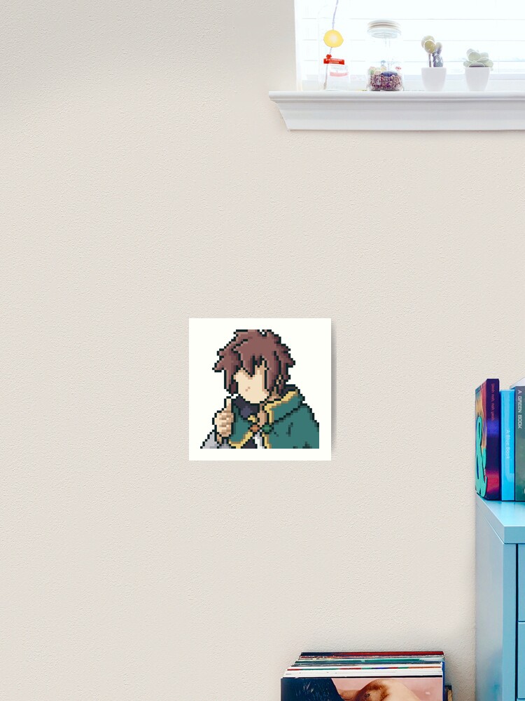 Megumin Pixel Art Metal Print for Sale by Omi Cedar