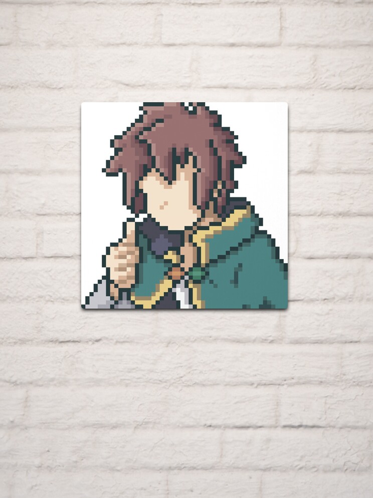 Megumin Pixel Art Metal Print for Sale by Omi Cedar