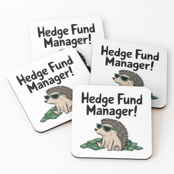 Item preview, Hedge Fund Manager! Cute Hedgehog Pun designed and sold by PMCreative.
