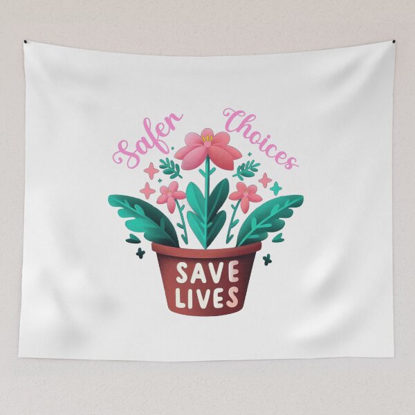 Item preview, Safer Choices Save Lives designed and sold by ZAIKY DREAMS.