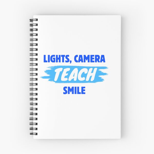 Item preview, Luces Cámara Enseñar Sonrisa designed and sold by CreateEducate.