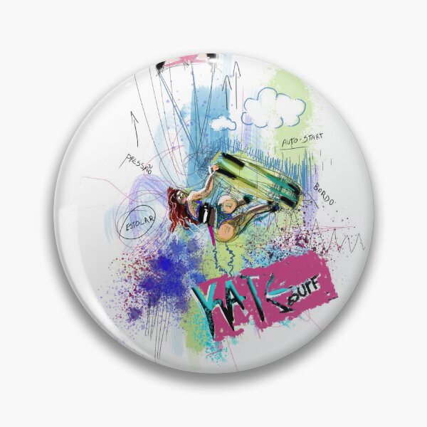 Item preview, print girl practicing kiteboarding designed and sold by RODRIGORo.