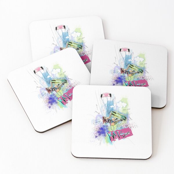 Item preview, print girl practicing kiteboarding designed and sold by RODRIGORo.