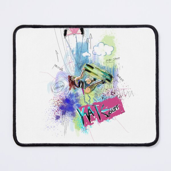 Item preview, print girl practicing kiteboarding designed and sold by RODRIGORo.