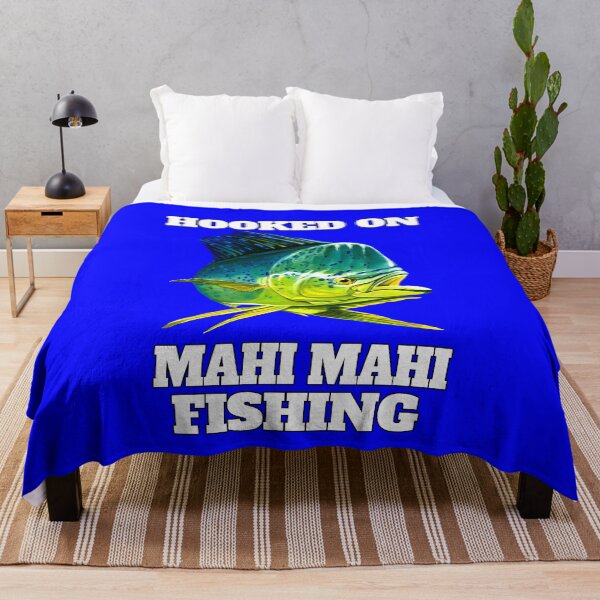 Item preview, Mahi Mahi Fish Fishing Fanatic Hooked on Mahi Mahi Fishing designed and sold by fantasticdesign.