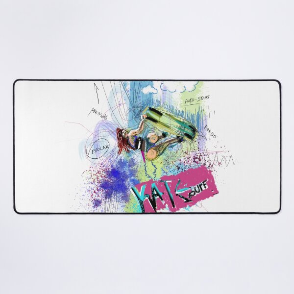 Item preview, print girl practicing kiteboarding designed and sold by RODRIGORo.