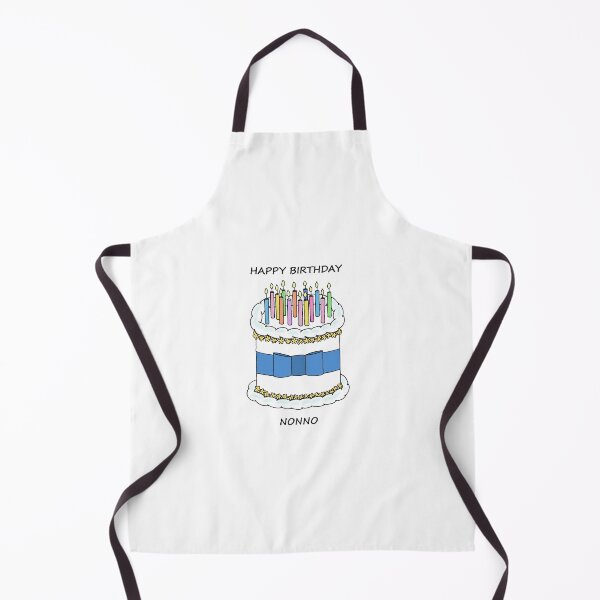 Item preview, Happy Birthday to Nonno Cake and Candles designed and sold by KateTaylor.