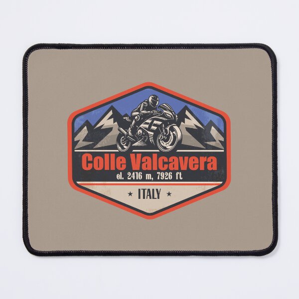 Item preview, Colle Valcavera Italy Motorcycling Mountain Design designed and sold by CynthiaGraphics.