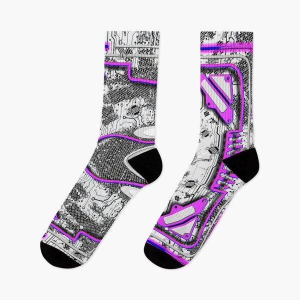 Item preview, conceptual digital illustration firewall interface Reality toxic Cyberpunk style - purple neon  designed and sold by JVNS.