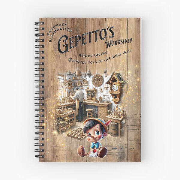 Aperçu de l'œuvre Gepetto's workshop créée et vendue par ladivinefactory.
