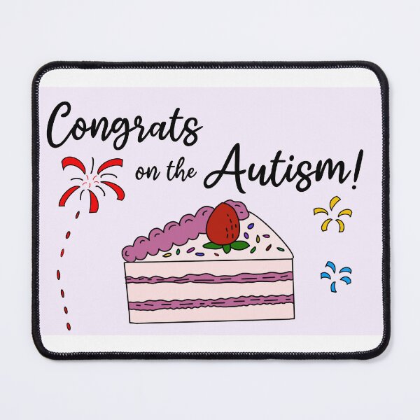 Item preview, Congrats on the Autism designed and sold by KnightStudios.