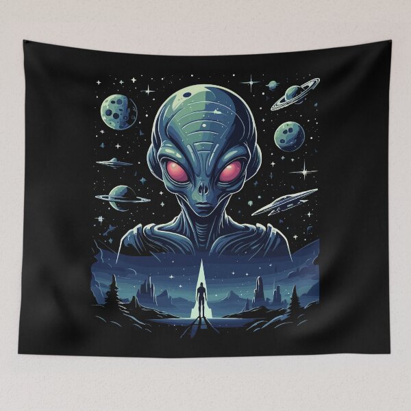 Item preview, Sci-fi alien starry constellations designed and sold by serriltoweshop.