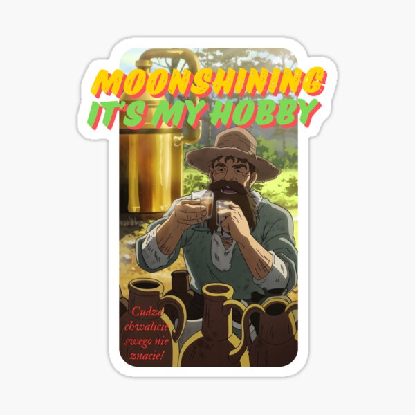 Item preview, a moonshiner working in the forest designed and sold by BartoszKruk.