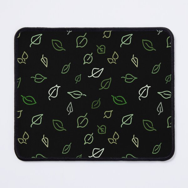 Item preview, Just Leaves, Leaf Pattern Simple Black designed and sold by ClearAndHappy.