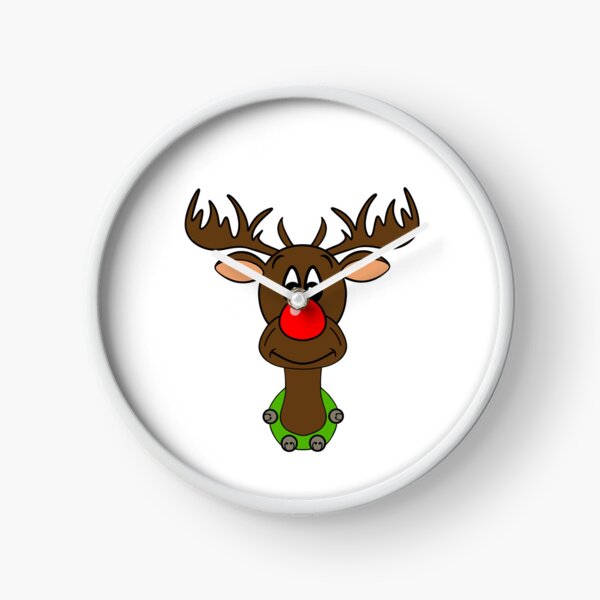 Item preview, Santas Reindeer - Funny Reindeer Christmas designed and sold by Sartoris Art.