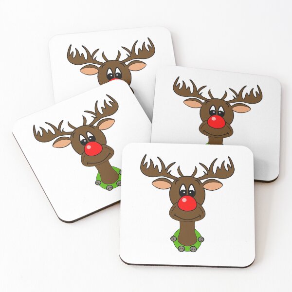 Item preview, Santas Reindeer - Funny Reindeer Christmas designed and sold by Sartoris Art.