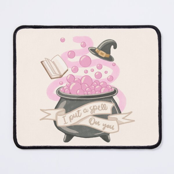 Item preview, Cute witch cauldron (pink) designed and sold by SnugbugStudios.