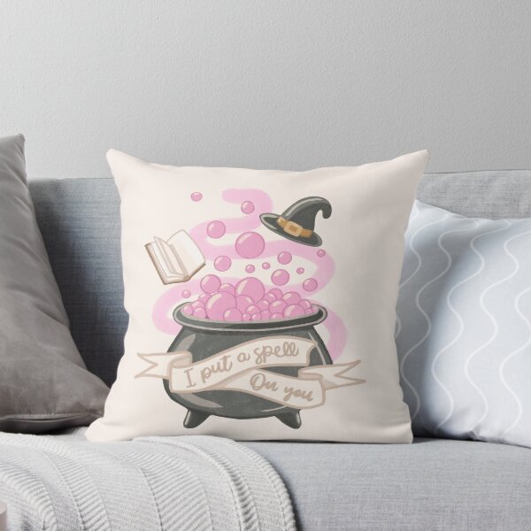 Item preview, Cute witch cauldron (pink) designed and sold by SnugbugStudios.